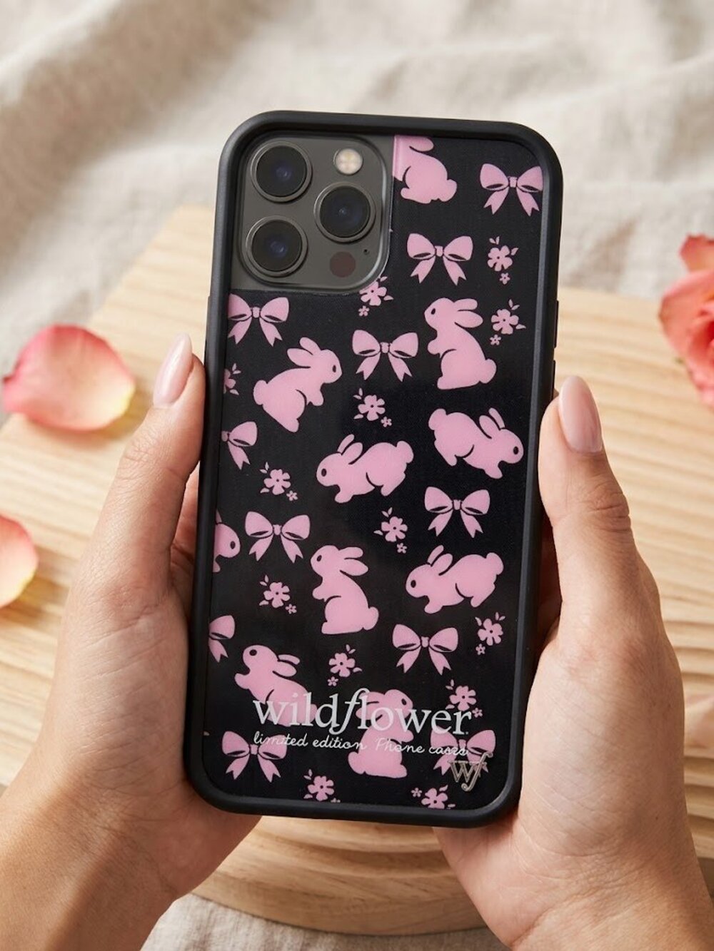Wildflower Pink Bunnies iPhone 12 Pro Max Limited Edition Case In Box